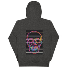 Unisex Neon Skull Hoodie