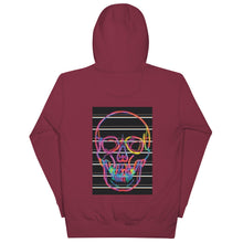 Unisex Neon Skull Hoodie