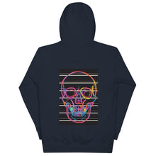 Unisex Neon Skull Hoodie