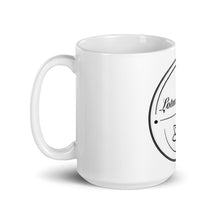 White glossy mug