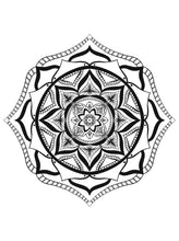 Lotus Blooms Colouring Pages