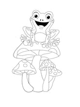 Lotus Blooms Colouring Pages