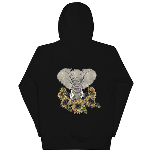 Unisex Elephant Hoodie (No Background)