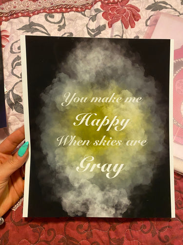 You Make Me Happy