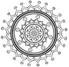 Load image into Gallery viewer, Lotus Blooms Colouring Pages