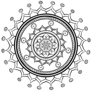 Lotus Blooms Colouring Pages