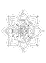 Load image into Gallery viewer, Lotus Blooms Colouring Pages