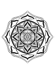 Lotus Blooms Colouring Pages