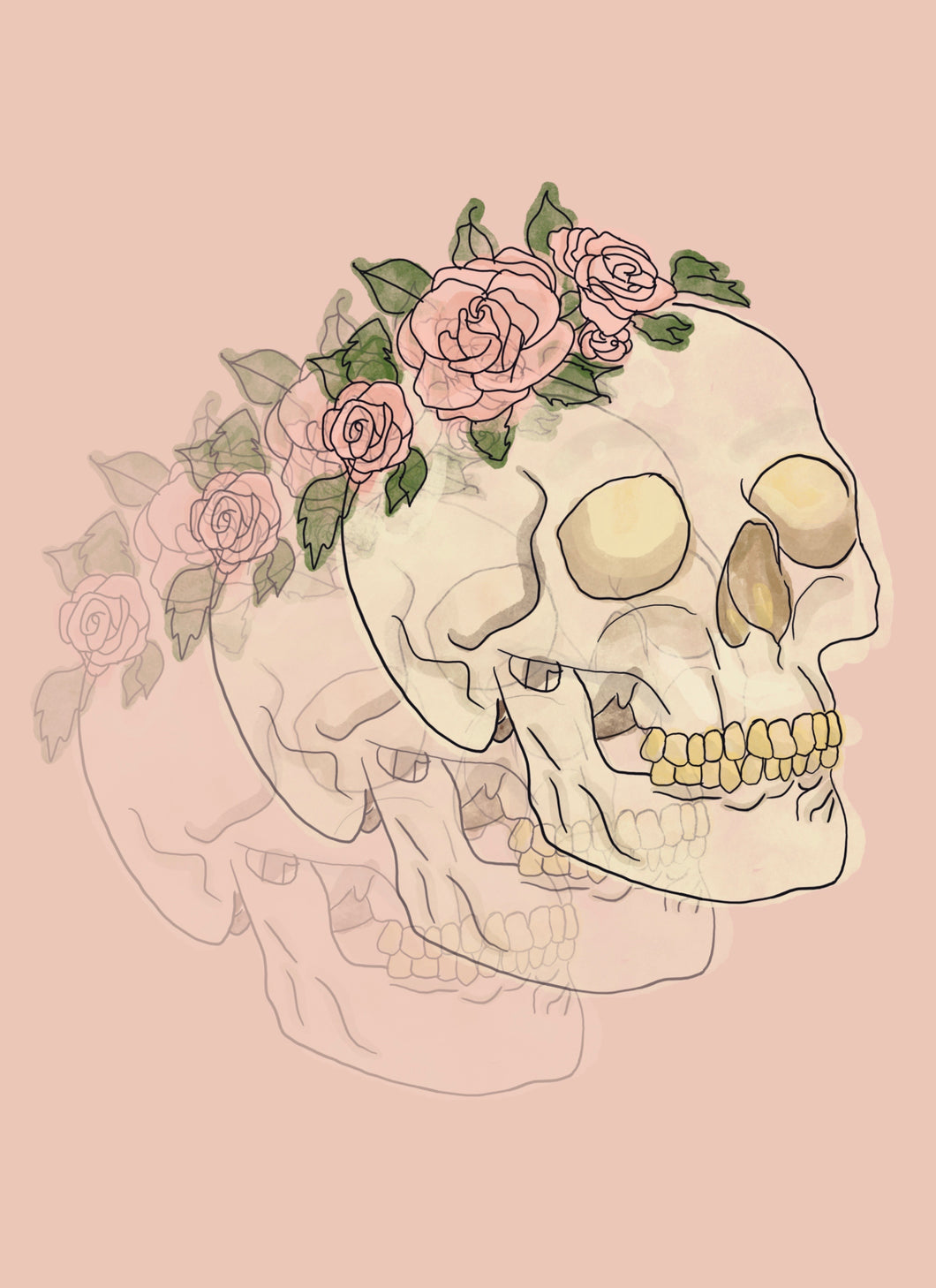 Skull silhouette