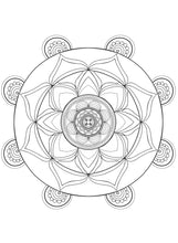 Load image into Gallery viewer, Lotus Blooms Colouring Pages