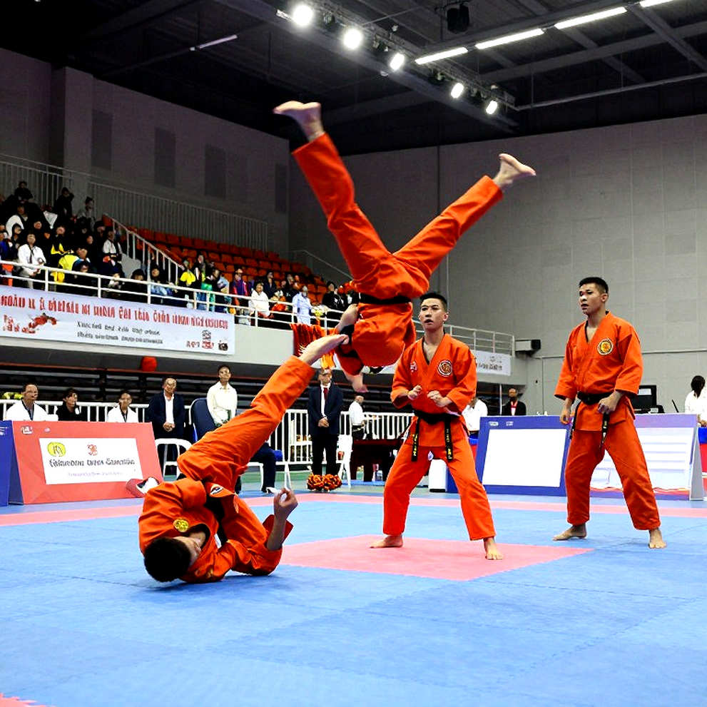 Kata đồng đội nữ Việt Nam tại Asiad 20: Giải mã một tấm huy chương vàng bằng độ đồng bộ